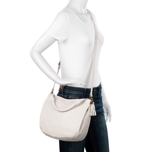 🆕 The Sak pebbled leather off-white crossbody bag - Picture 3 of 8